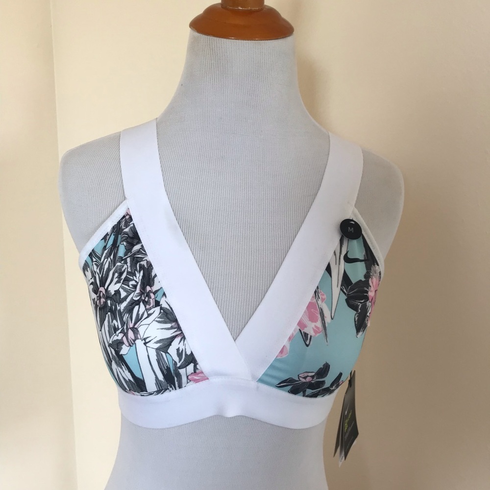 NWT Nike Light  Support Floral Sports Bra - Picture 4 of 8